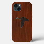Hout - Mallard Duck in Flight Case-Mate iPhone Case (Achterkant)