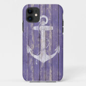 Hout met anker Case-Mate iPhone case (Achterkant)
