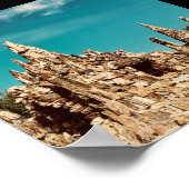 hout met petriet poster (Hoek)