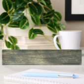 hout naambordje