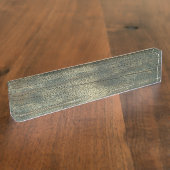 hout naambordje (Zijkant)