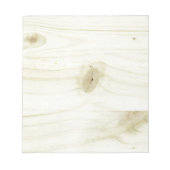 hout notitieblok (Voorkant)