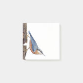 Hout Nuthatch Vogel Post-it® notes, 3" x 3" Post-it® Notes (Voorkant)