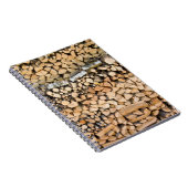 Hout op een stapel notitieboek (Rechterzijde)