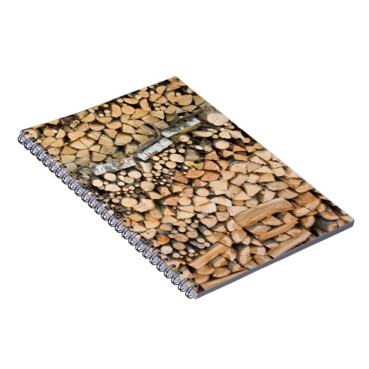 Hout op een stapel notitieboek (Rechterzijde)