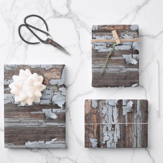 hout patroon inpakpapier vel (Voorkant)