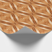 Hout Patroon Kunst - Moderne stijl Cadeaupapier (Hoek)