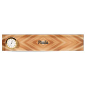 Hout Patroon Kunst - Moderne stijl Naambordje (Voorkant)