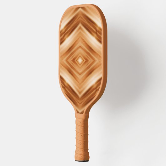 Hout Patroon Kunst - Moderne stijl Pickleball Paddle (Links)