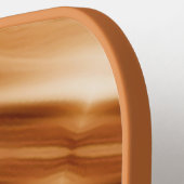 Hout Patroon Kunst - Moderne stijl Pickleball Paddle (Links Detail)