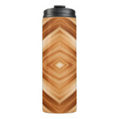 Hout Patroon Kunst - Moderne stijl Thermosbeker (Voorkant)