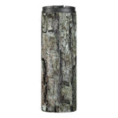 Hout Pine Bark Botanische foto, naam Thermosbeker (Achterkant)