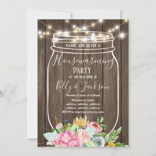 hout, pot, huispartij kaart (Voorkant)