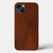 Hout: Redwood Hoesje-Mate iPhone Case (Achterkant)