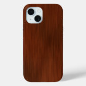 Hout: Roodhout Case-Mate iPhone Case (Achterkant)