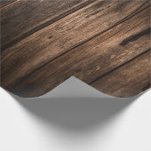 Hout Rustic Cadeaupapier (Hoek)