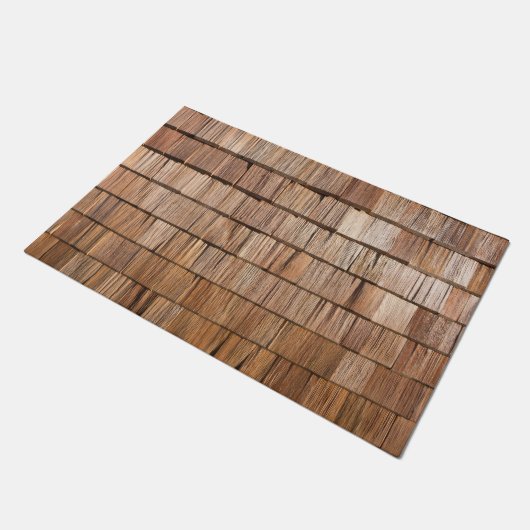 Hout Shingle Deurmat (Schuin)