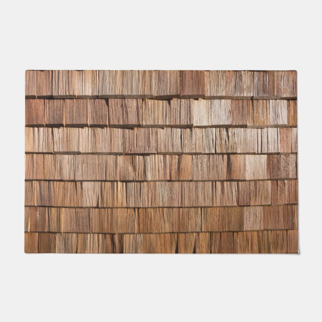 Hout Shingle Deurmat (Voorkant)