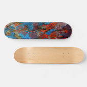 Hout skateboard. persoonlijk skateboard (Horizontaal)