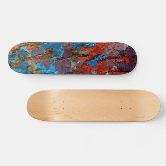 Hout skateboard. persoonlijk skateboard (Horizontaal)
