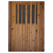 Hout Slats Beach door Costa Brava Spanje Klembord (Achterkant)