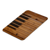 Hout Slats Beach door Costa Brava Spanje Magneet (Linkerzijde)