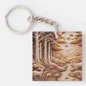 Hout Sleutelhanger (voorkant)