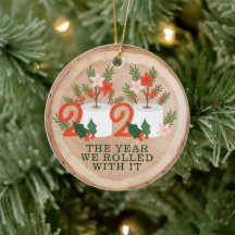 Hout Slice Rolled with it Funny Toilet Paper 2020