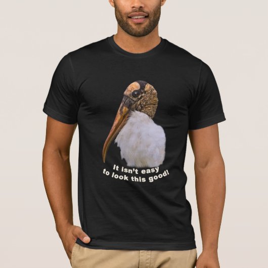 Hout Stork Tee Shirt (Voorkant)