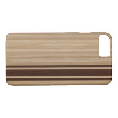 Hout Stripe iPhone 7-hoesje - Surfboardstijl Case-Mate iPhone Case (Achterkant (Horizontaal))