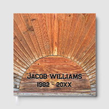 Hout Sunbeam Design Memorial Service