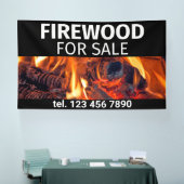 Hout te koop Zakelijk Houtvuur Spandoek (Beurs)