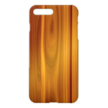 Hout Teak iPhone X/8/7 plus Hoesje
