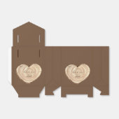 Hout teken dank u bruids bruiloft bedankdoosjes (Uitgevouwen)