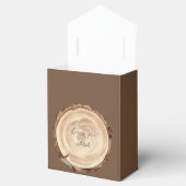 Hout teken dank u bruids bruiloft bedankdoosjes (Geopend)