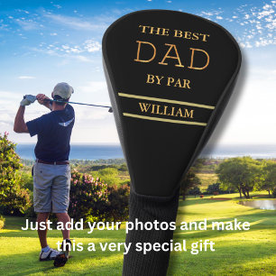 Hout Textuur Kijk Beste Papa Door Par Naam Golfheadcover