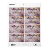 Hout Thema Etiket (Full Sheet)