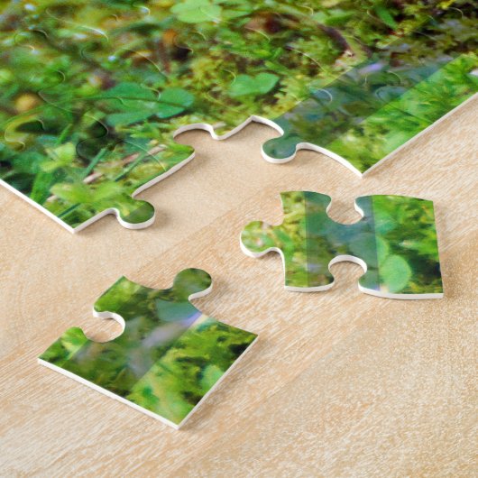 Hout Thrush Bird Puzzle Legpuzzel (Zijkant)