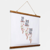Hout Topped Wandtapijt Cat Kitten Hangend Wandkleed (Gebogen)