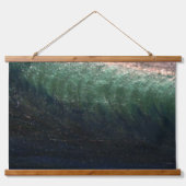 Hout Topped Wandtapijt, sundown zwelling Hangend Wandkleed (Voorkant)