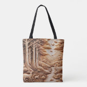 Hout Tote Bag (Achterkant)