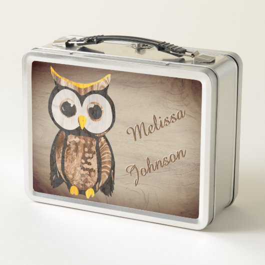 Hout - Uil (Achterkant)