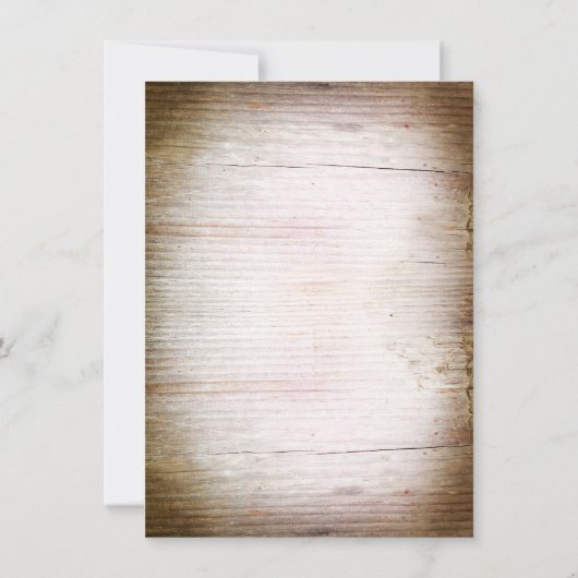 hout uit bijtende hoefijzers, met uitzondering van save the date (Achterkant)