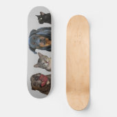 Hout van huiden en vellen persoonlijk skateboard (Voorkant)