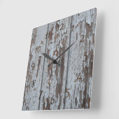 hout vierkante klok (Hoek)