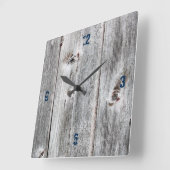  hout vierkante klok (Hoek)