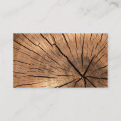 Hout Visitekaartje (Achterkant)