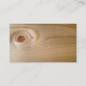 Hout Visitekaartje (Achterkant)