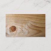 Hout Visitekaartje (Achterkant)