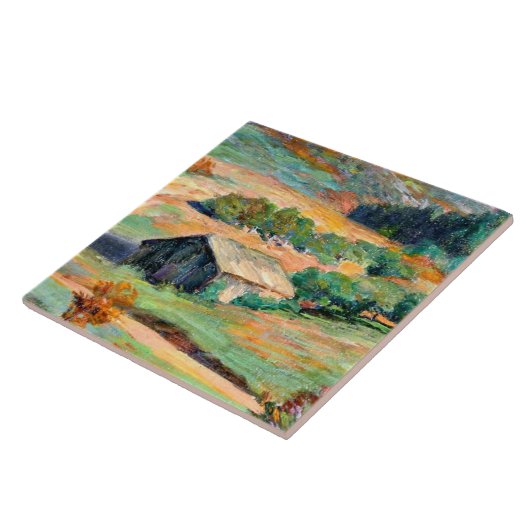 Hout - Vroege Herfst Tegeltje (Zijkant)